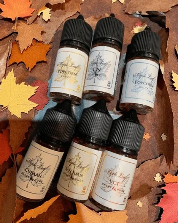 MAPLE LEAF楓葉電子煙煙油 口味匯總